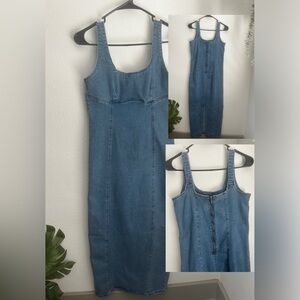 Women's Blue Denim Dress